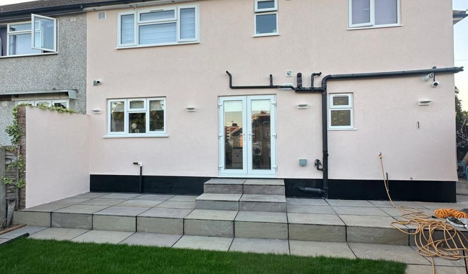 Hainault - Penhurst Road London 50mm insulated render